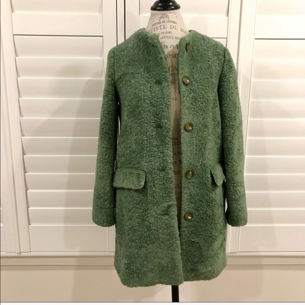 Zara faux fur coat